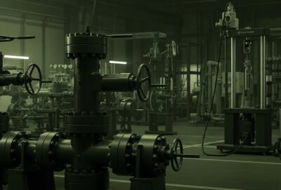 Industrial manufacturing facilities and piping systems used in contracting projects