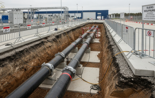 بنية تحتية حقيقية لخطوط أنابيب مدفونة يتم تقييمها باستخدام فحص MTM