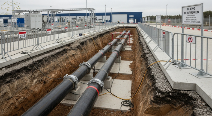 بنية تحتية حقيقية لخطوط أنابيب مدفونة يتم تقييمها باستخدام فحص MTM