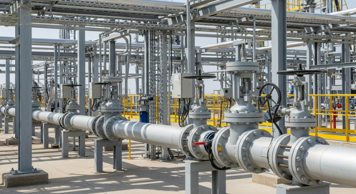 فحص غير تداخلي لخطوط الأنابيب يدعم استمرارية التشغيل باستخدام نهج MTM