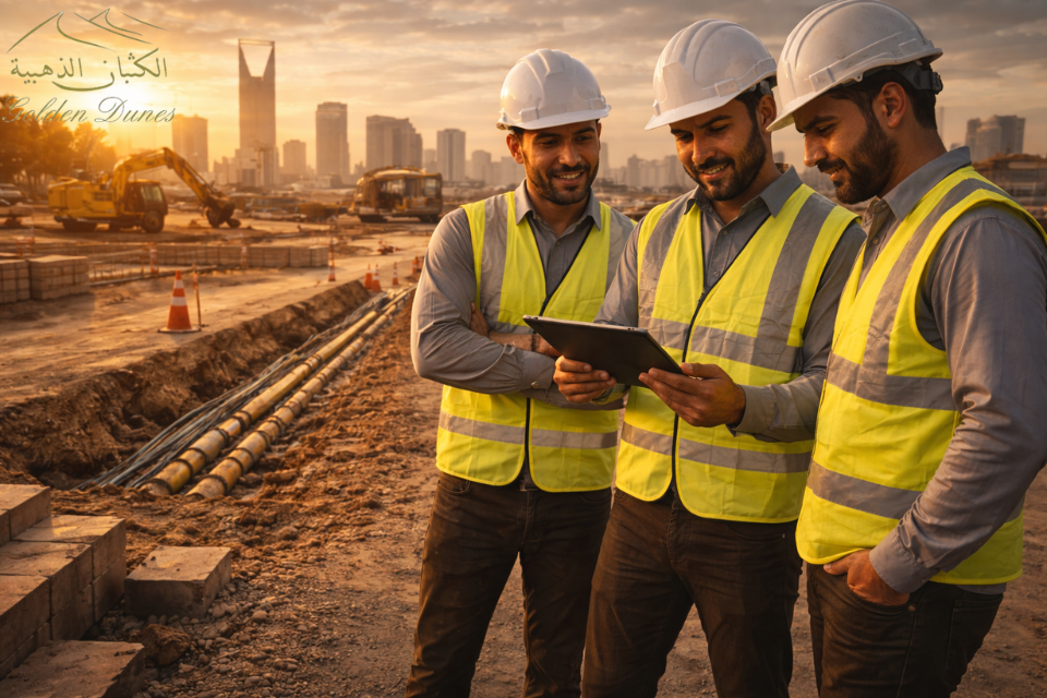 Successful infrastructure project with effective risk prevention