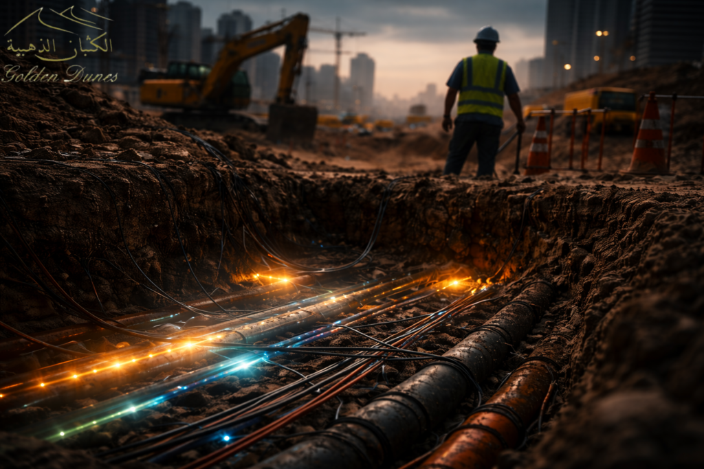 مخاطر الحفر المخفية تحت سطح الأرض