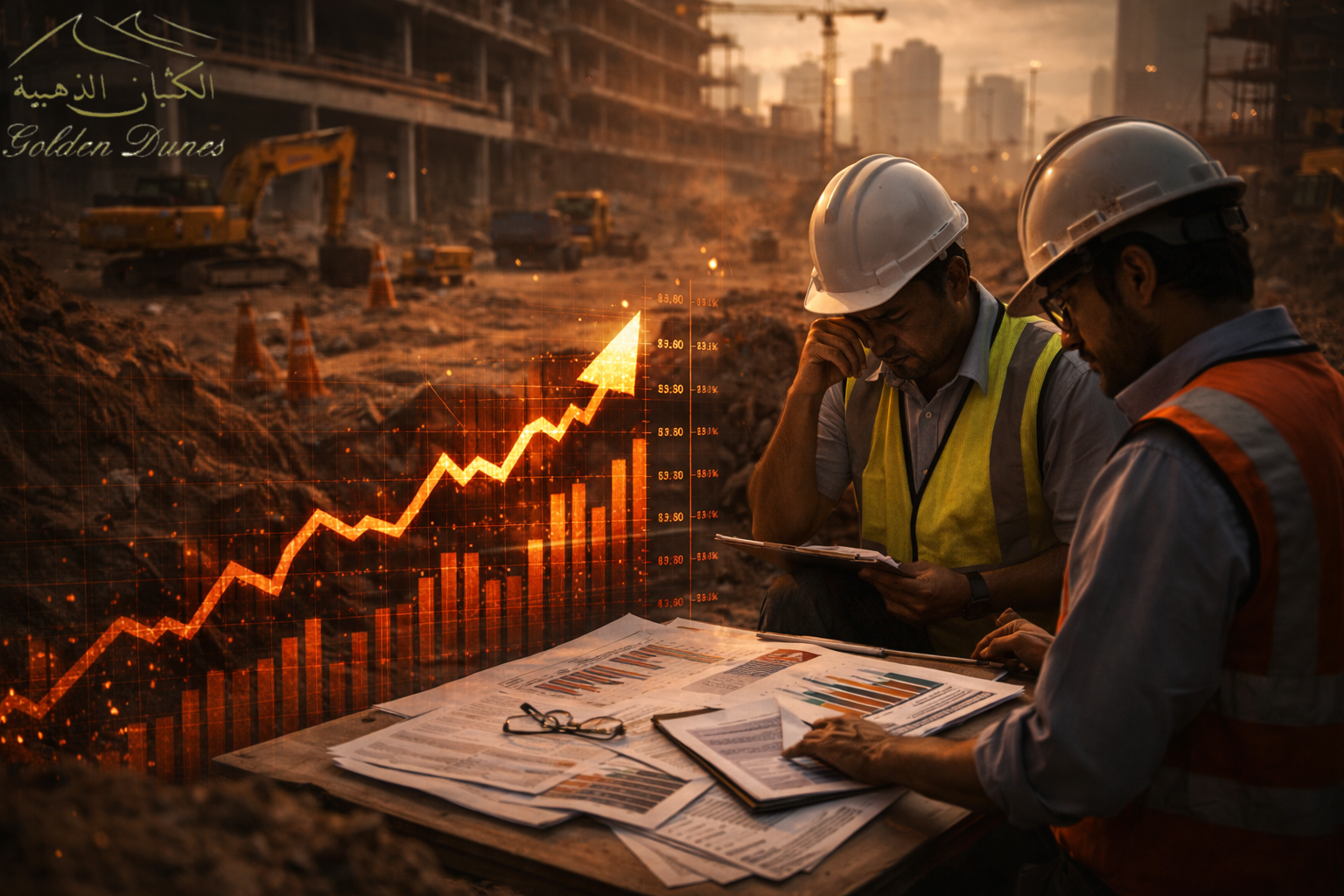 الخسائر المالية الناتجة عن مخاطر الحفر