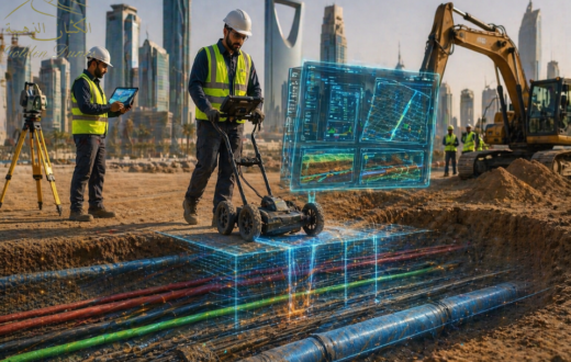 تقنيات متقدمة تكشف المرافق تحت الأرض بأمان باستخدام أنظمة حديثة
