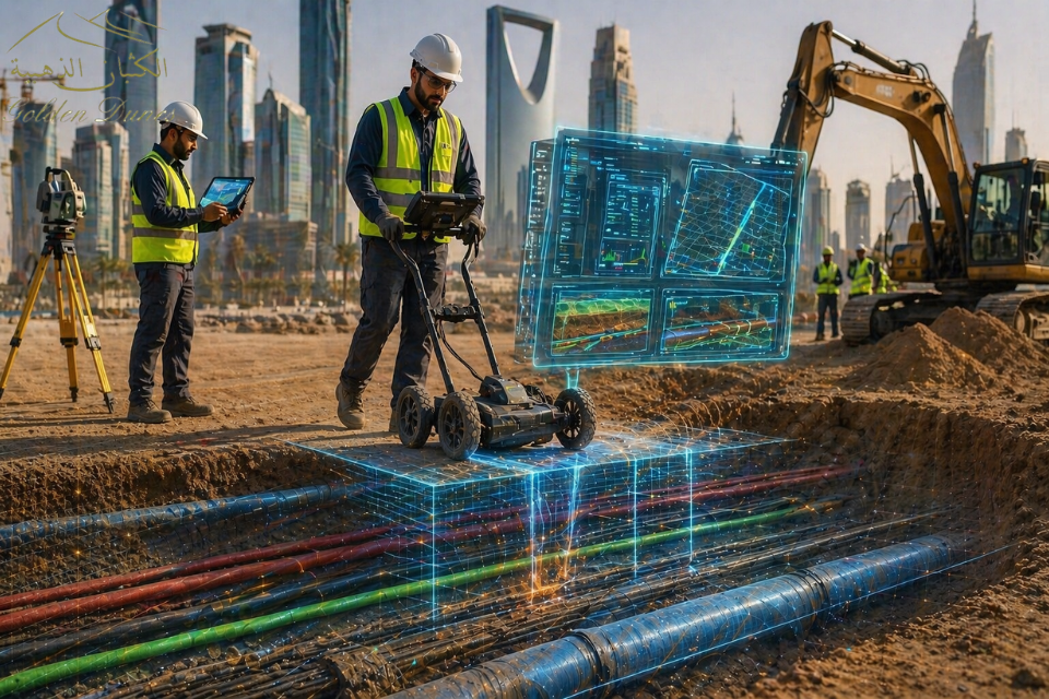 تقنيات متقدمة تكشف المرافق تحت الأرض بأمان باستخدام أنظمة حديثة