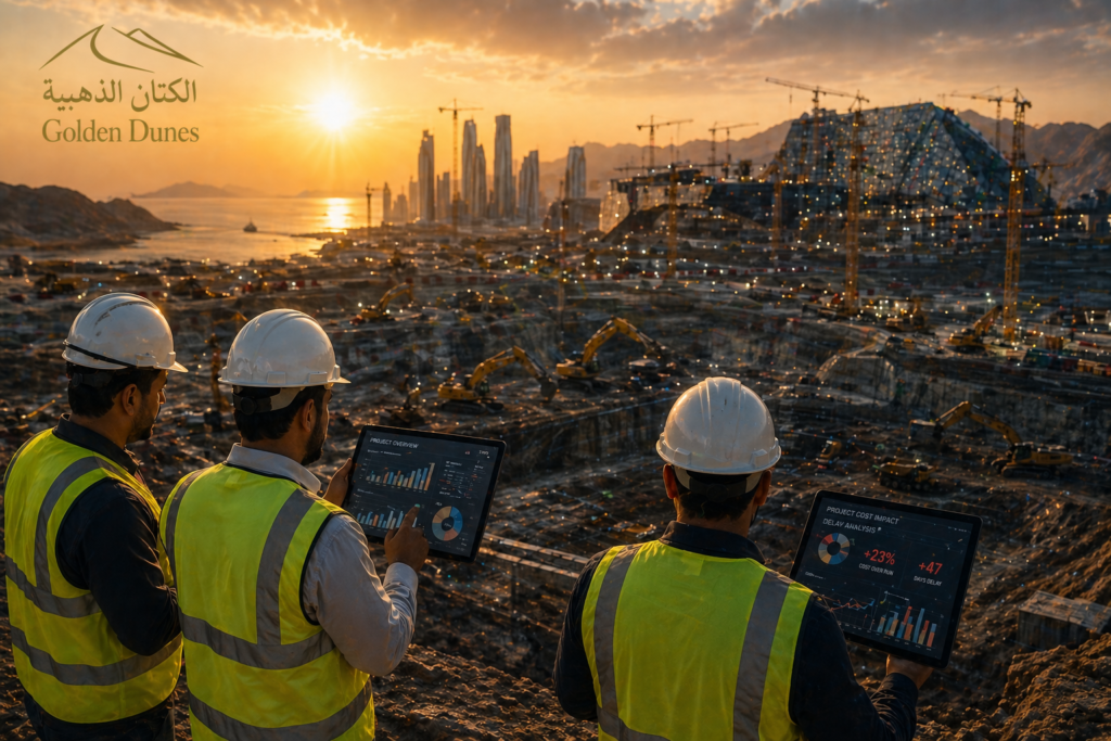 مشروع ضخم في السعودية يتأثر بمشاكل الحفر