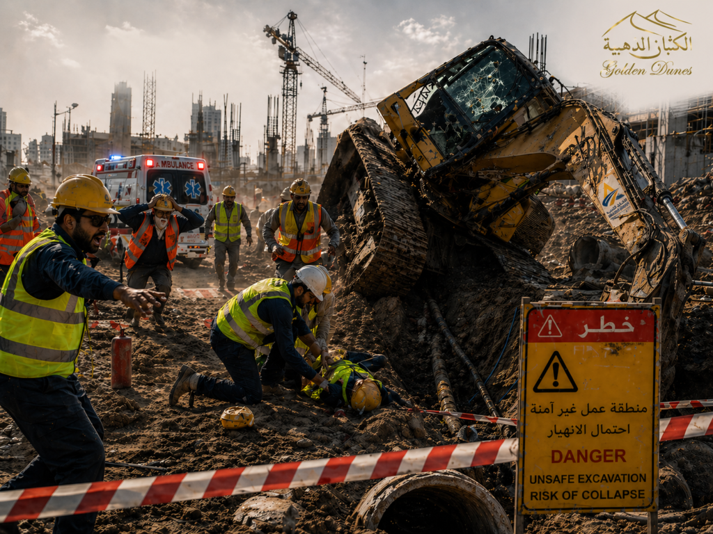 تأثير أخطاء الحفر على سلامة موقع البناء