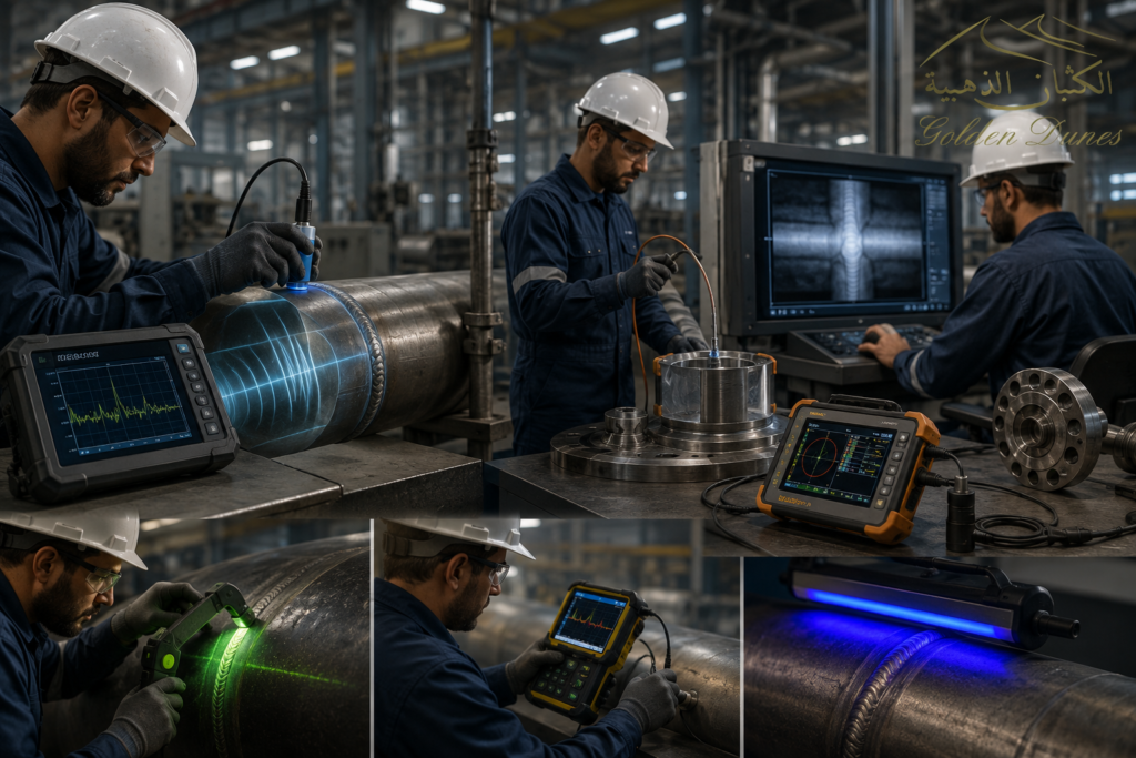 Advanced non-destructive testing methods used in industrial inspection
