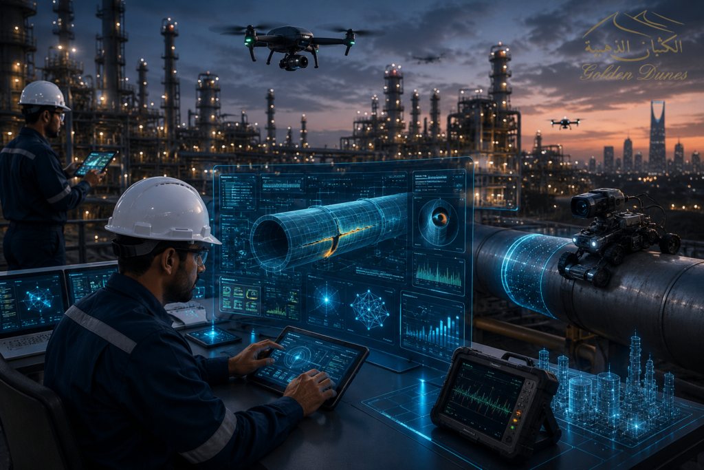 Future AI-powered non-destructive testing technologies in industrial infrastructure