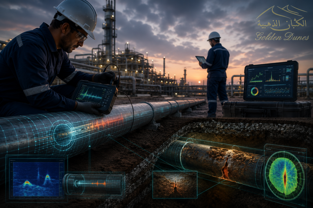 Advanced NDT systems detecting hidden infrastructure defects before failure