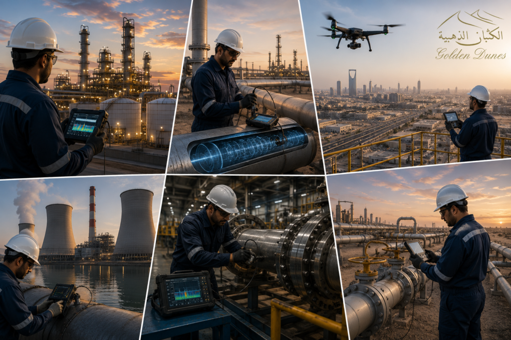 Industrial applications of non-destructive testing across critical infrastructure sectors
