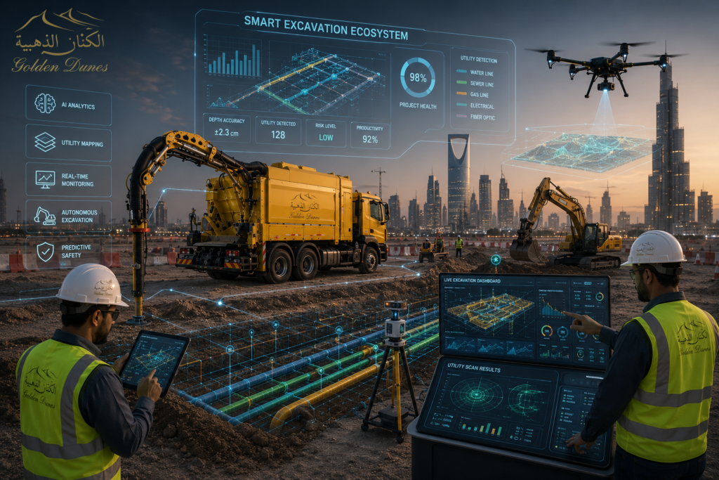 Smart technologies transforming excavation work
