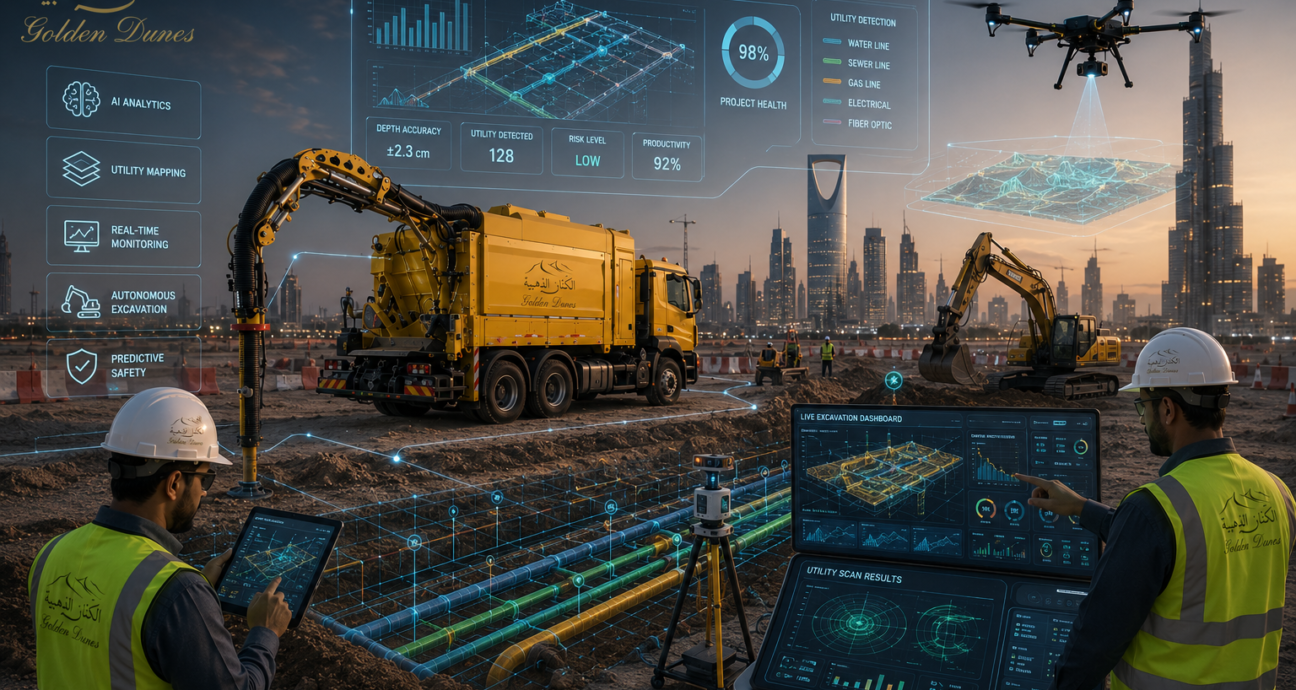 Smart technologies transforming excavation work