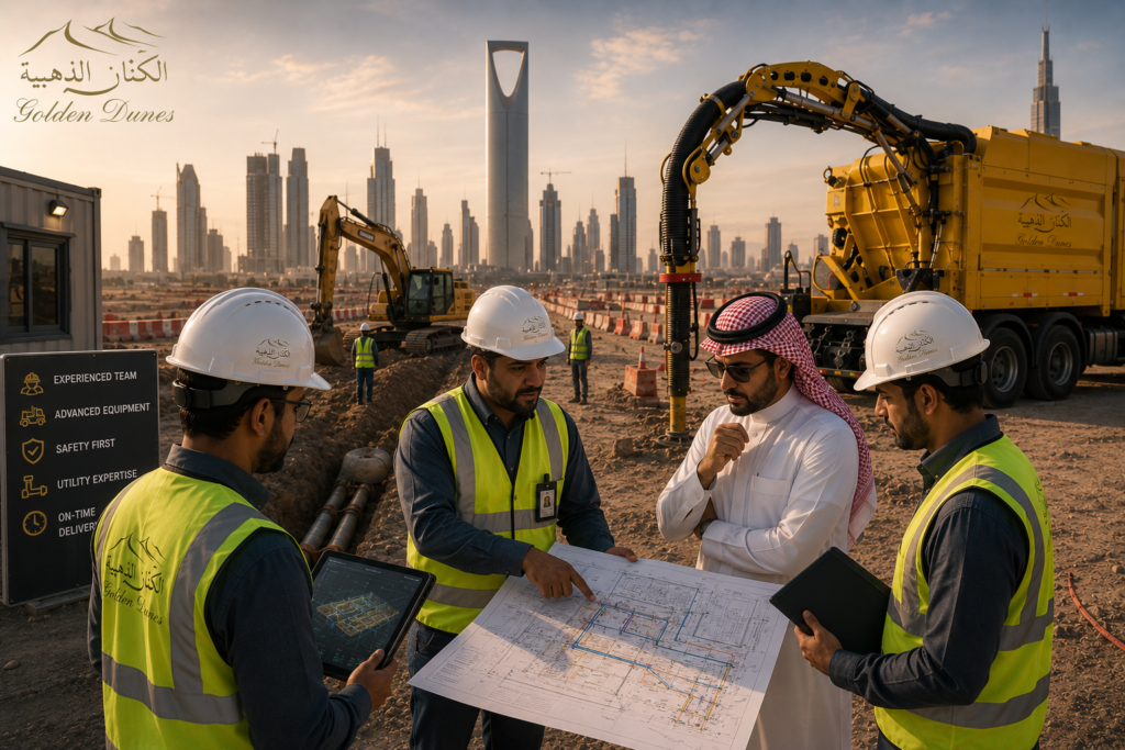 Selecting professional excavation contractors for infrastructure projects