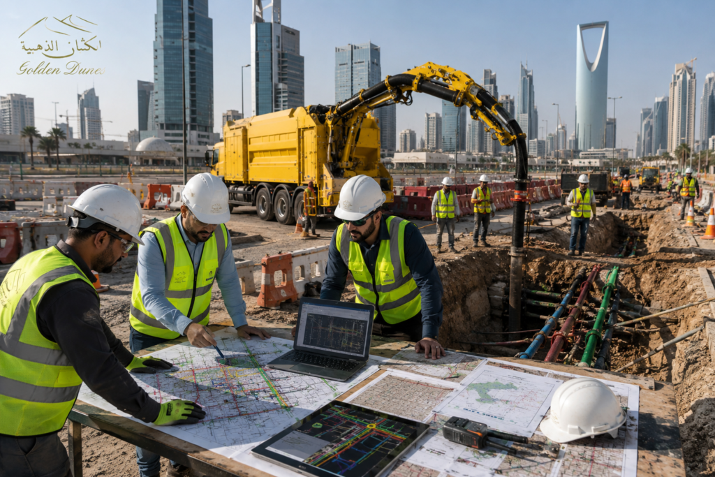 Modern excavation planning for complex infrastructure projects