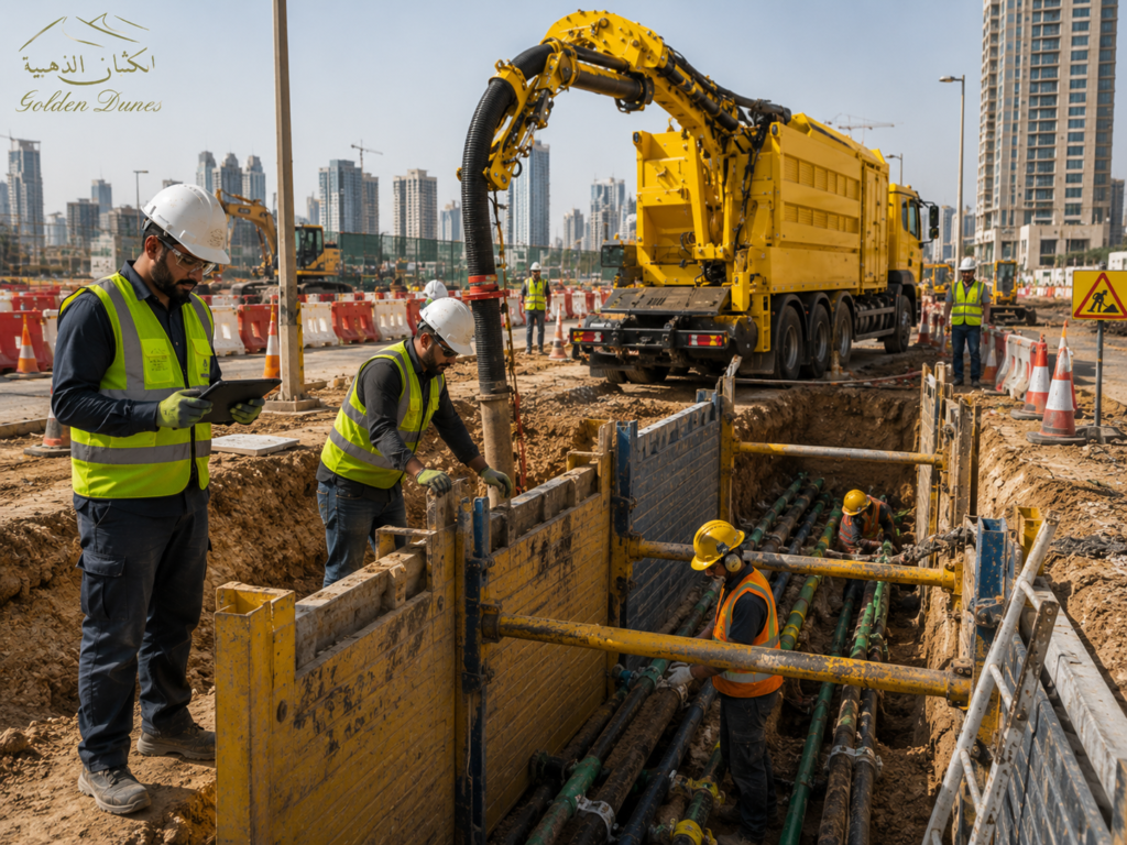 Excavation safety checklist for trench and utility work