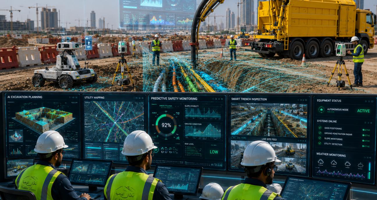 Smart excavation planning for safer infrastructure projects