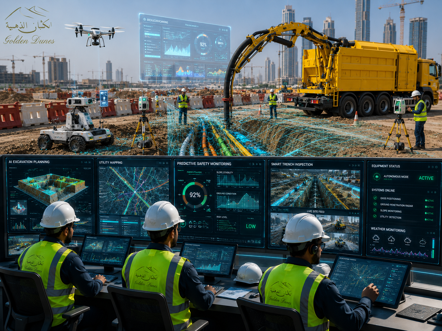 Smart excavation planning for safer infrastructure projects