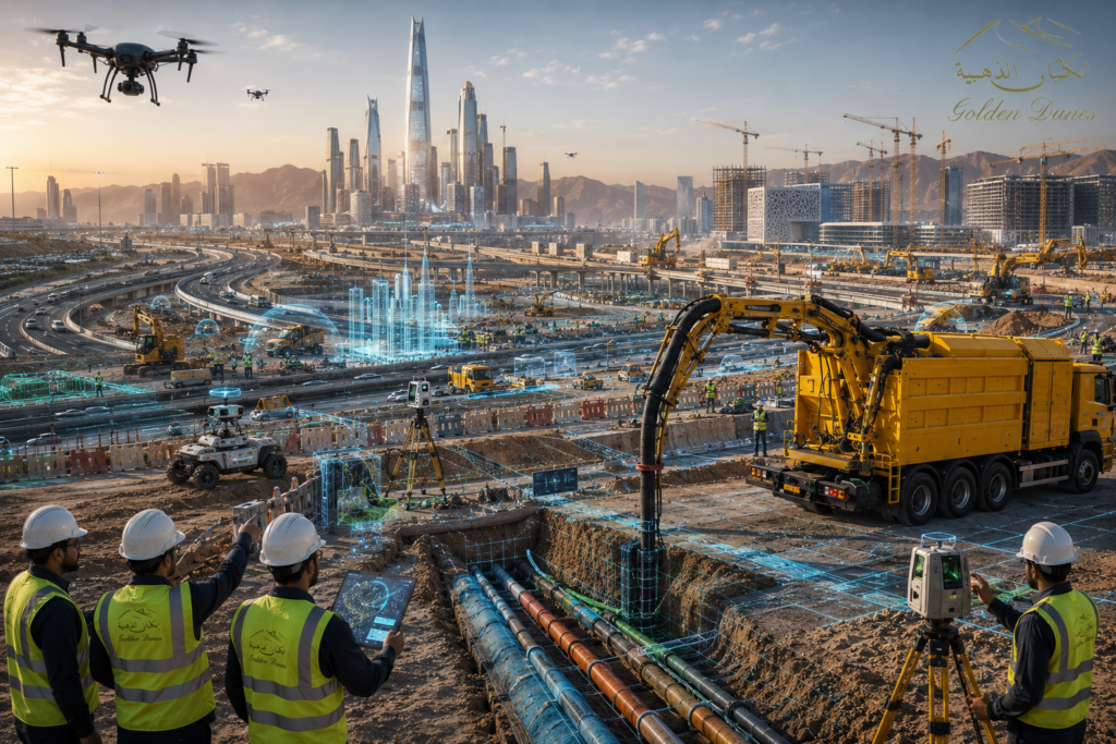Pre-excavation planning supporting Saudi infrastructure growth