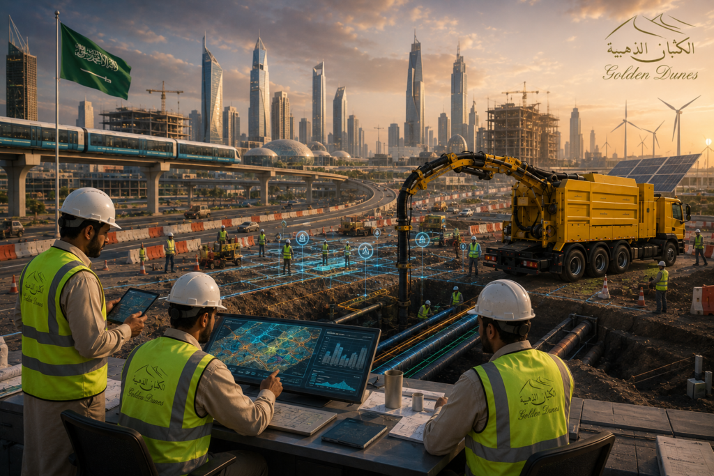 التخطيط قبل الحفر لدعم مشاريع رؤية السعودية 2030