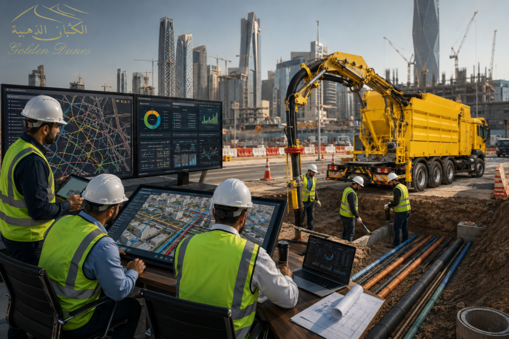 Infrastructure excavation risk management planning in Saudi Arabia