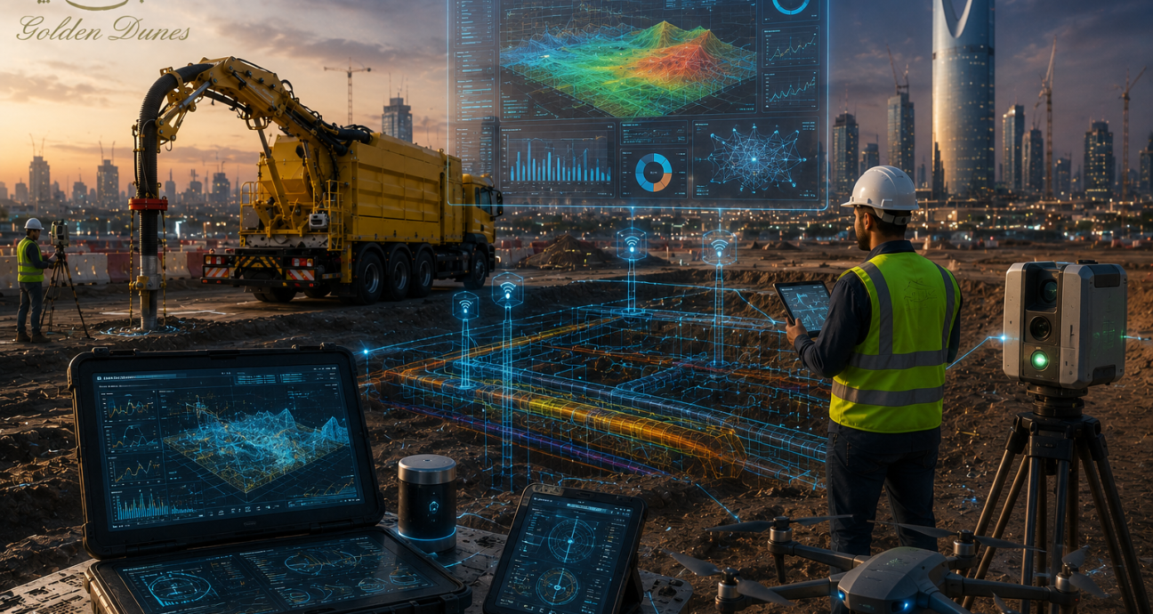 Technology-driven excavation risk mitigation systems