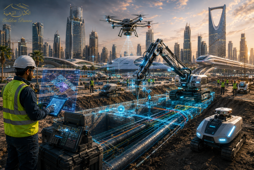 Future excavation risk management technologies in Saudi Arabia